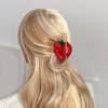 Ponytail Claw Hair Clip Barrettes Clamp Fruit Theme Hair Adornment Hair Ornaments Fun Hairpin for Girls Casual Wear