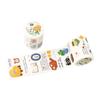 Letter Lover Die-cut Washi Tape - Warm Diary Artistic Illustration Pattern Stickers