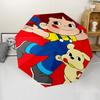 Peko Chan Print Automatic Umbrella, 8 Rib Iron Frame, Plastic Handle, Suitable for Outdoor Travel &Daily , Ideal Gift