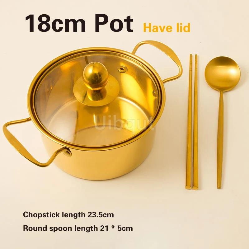 Small Hot Pot Special pot for induction cooker Self- hotpot Single person mini One person pot Commercial soup pots