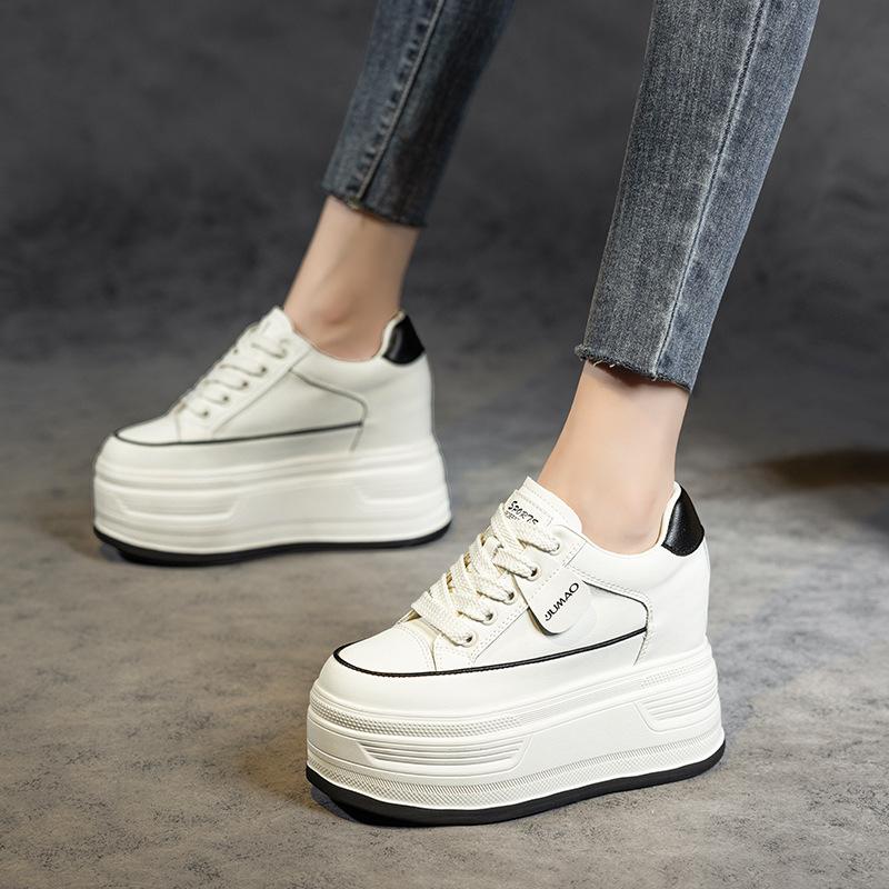 Casual shoes 2026 Spring and Autumn new women's shoes  sponge cake thick soled women's shoes