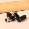 1Pc Audio Adapter Plug Adjustable Male To Female Right Angle Xlr Connector Metal Adapter 3Pin Black (Xlr 90 Degree Adapter)