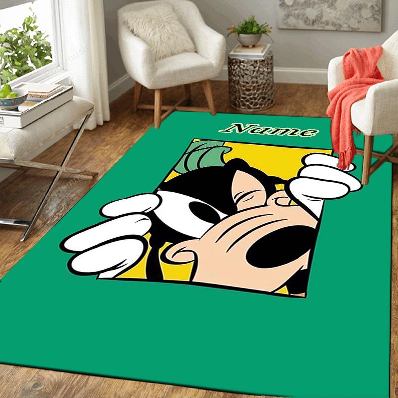 Custom 1Pc Mickey Mouse Rug Office Carpet Indoor Outdoor Entrance Doormat Nonslip Soft And Comfortable Living Room D916133