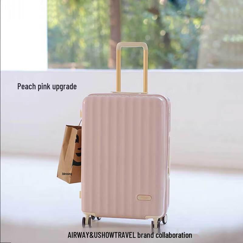 Travel Suitcase with Universal Wheels and Cup Holder 26 inch