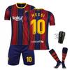 Tricou Messi 10 Set Complet de Antrenament Fotbal Copii FC Barcelona Acasă Retro Clasic Băieți Echipament Sportiv Meci Stil Ronaldinho