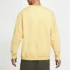 Nike Gradient Crew Neck Sweatshirt Men Tops Washed-Lemon-Yellow DB9408-742