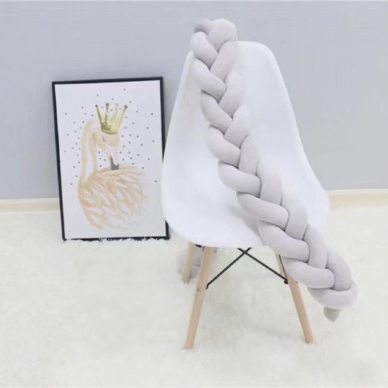 Fascia Anti-Collisione per Culla da Bambino INS: Treccia a Tre Fili Morbida Imbottitura per Quilting Fai da Te