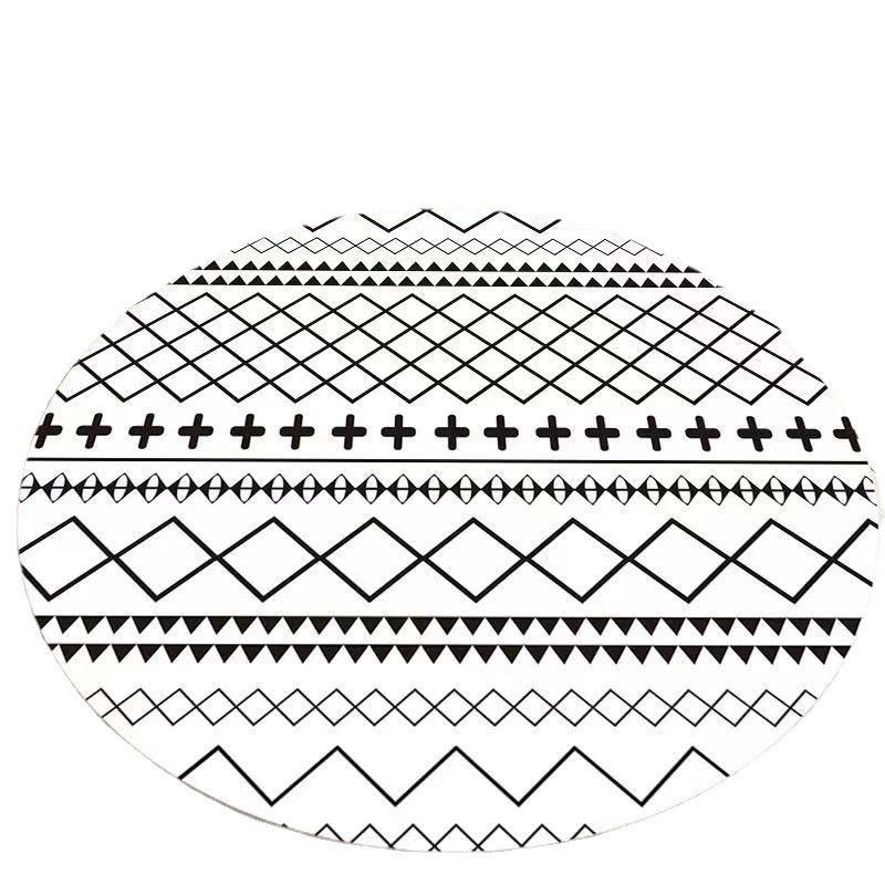 Modern Minimalist Circular Carpet Living Room Coffee Table Mat Home Hanging Basket Wardrobe Mat
