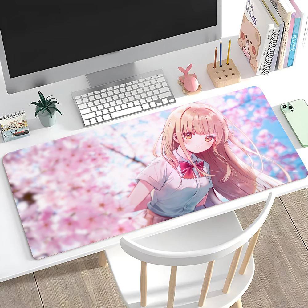 Der Engel von nebenan verwöhnt mich bis zur Besinnungslosigkeit Anime Mauspade Maismatte Schreibtischmatte Mit Polster Gaming Zubehör Prime Gaming XXL Tastatur P