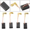 Width 9mm Carbon Brushes 4 Pcs Carbon High Quality