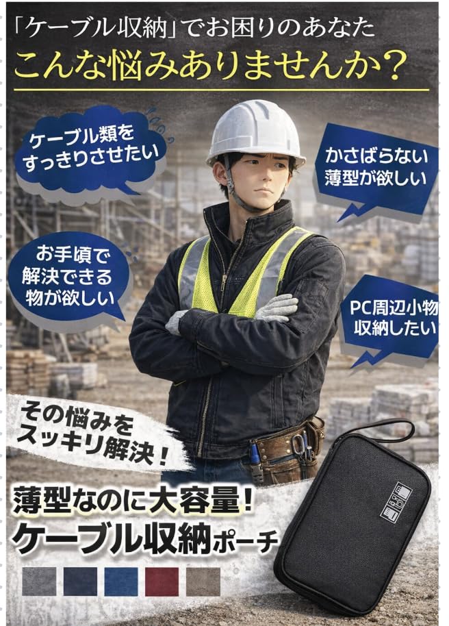 Pouch Case Cable