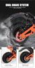 Monopattino Elettrico X5 6000W60V40AH con Doppia Sospensione Ammortizzata Velocità Massima 95KM/H 11 Pollici Off-road