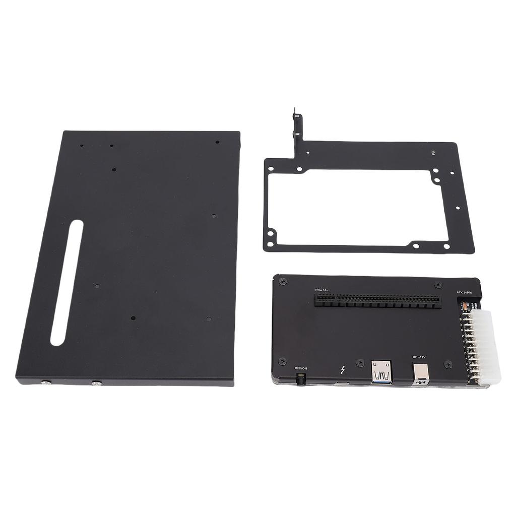Graphics Card Expansion Dock External GPU Dock with PCIE 16X Slot ATX24Pin Interface 1M Data Cable ATX Bracket