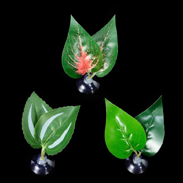 3pcs Artificial Plastic Plant Small Large Aquariums Decorations Glowing Plant for Aquariums Decoration