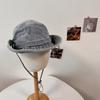 Western Cowboy Hat Bucket Hat Sunshade Sun Hat Women Outdoor Travel Camping Fishing Basin Hat Men