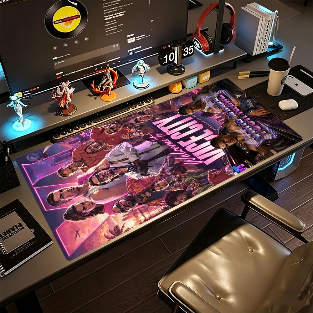 Gta Personalized Name Mouse Pad Office Mouse Mats HD Print Desk Pad Non-Slip Rubber Bottom Office and Gaming Desk Decoration