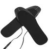 Palmilhas Aquecidas USB de Inverno Almofada Aquecedora de Pés Palmilhas Aquecedoras para Esportes ao Ar Livre
