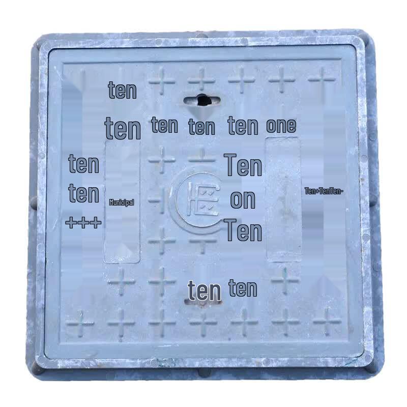 JUYUAN Cement Square Handhole Cover