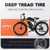 EC27 Food Delivery Partner 500W Motor Electric Bicycle Dual Battery 20Ah+25Ah Long Range Electric Bicycle 27 Inch Tire City Bicy