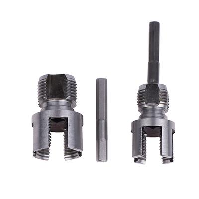 Integrated Water Pipe Thread Opener Ppr Thread Repair Tool Electric Drill Pipe Threading Device For 1/2 Dn15 3/4 Dn20 Plumbing