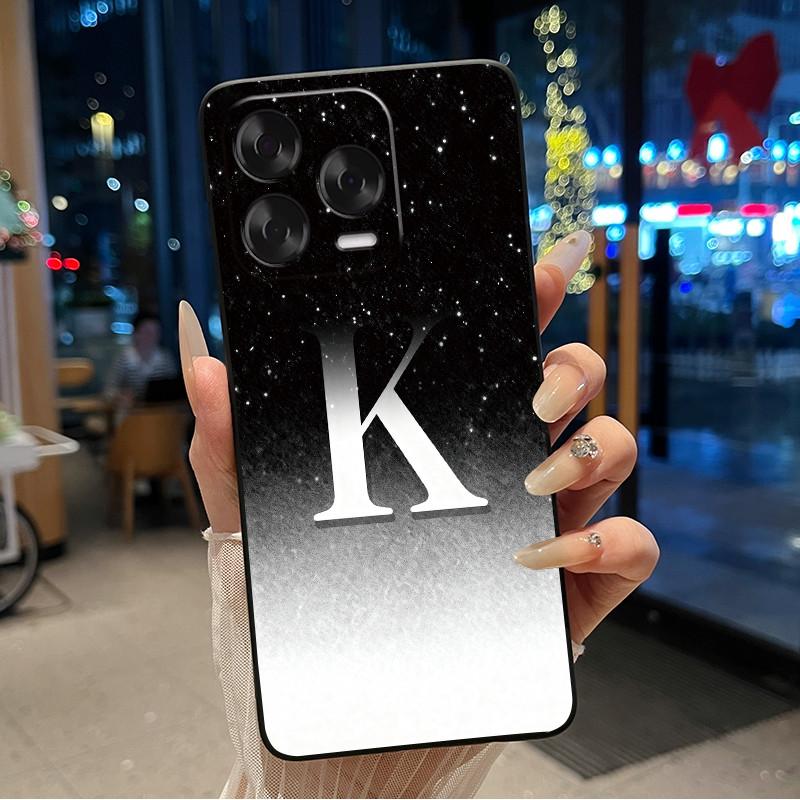 Weiche Silikon-Schwarze Handyhülle für ZTE Blade V70 Vita/Nubia V70 Design-Hülle Kratzfest Schöne Trendige Buchstabenmuster Schale