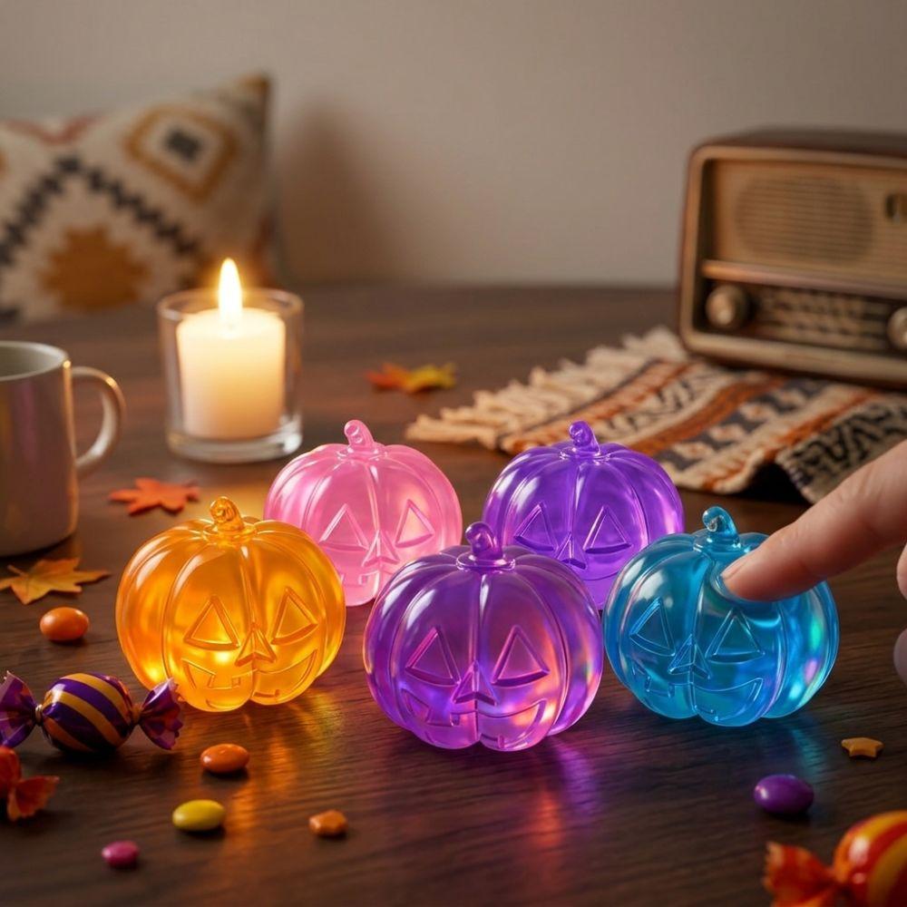 Super Soft Pumpkin Squeeze Toy Slow Rebound Squishy Stress Ball  Window Display