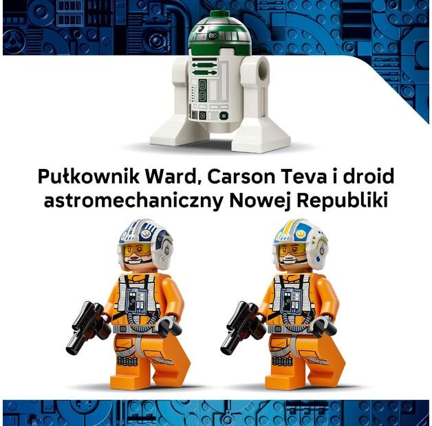 Конструктор LEGO Star Wars 75460 Истребитель X-Wing Новой Республики