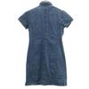 Guess Short Sleeve Denim One Piece 16Y Blue Kid's Used