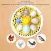 Eggs Incubator 4 Eggs Incubators for Hatching Eggs Heat and Humidity Control 4 Eggs Fully Turnning Poultry Hatcher