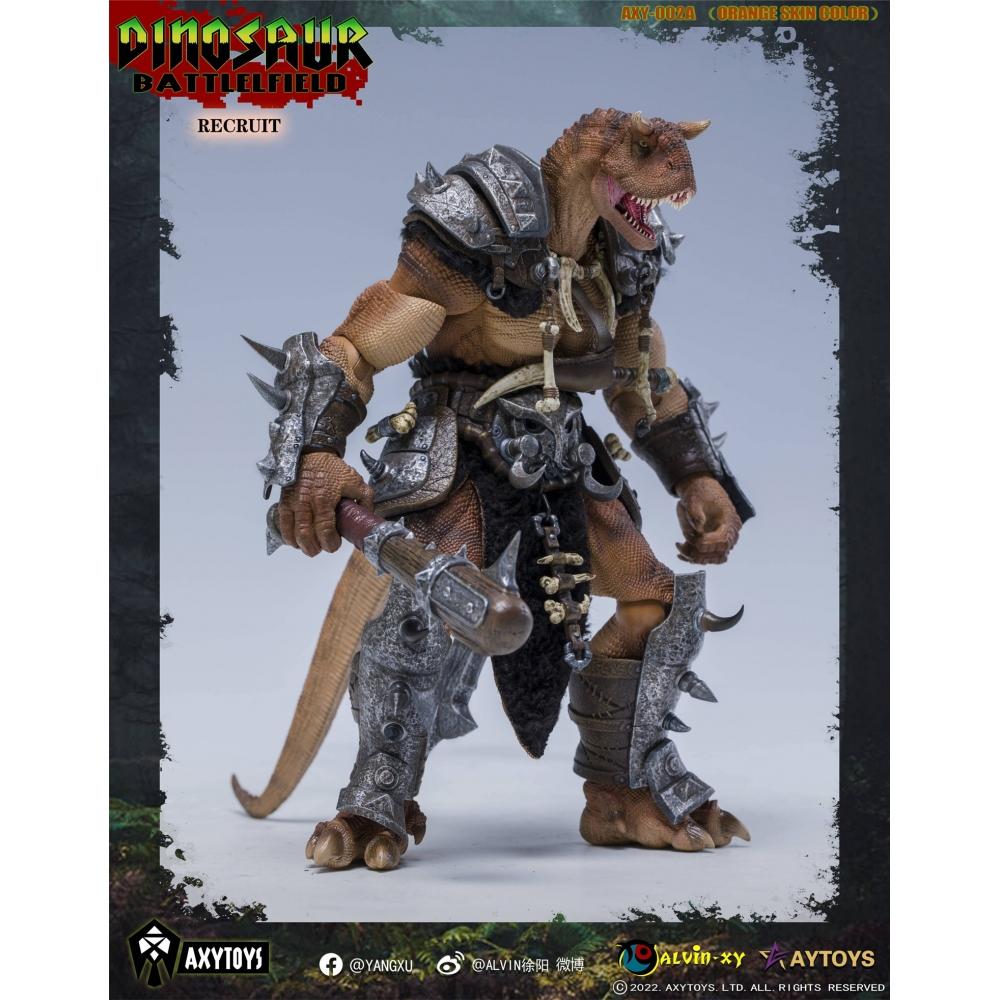 

Dinosaur Battlefield 1 12 Dinosaur Battlefield Axy002a Recruit Orange