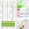 Waterproof Marble Print PEVA Shower Curtain - Moisture-Proof, Thickened Bathroom Partition