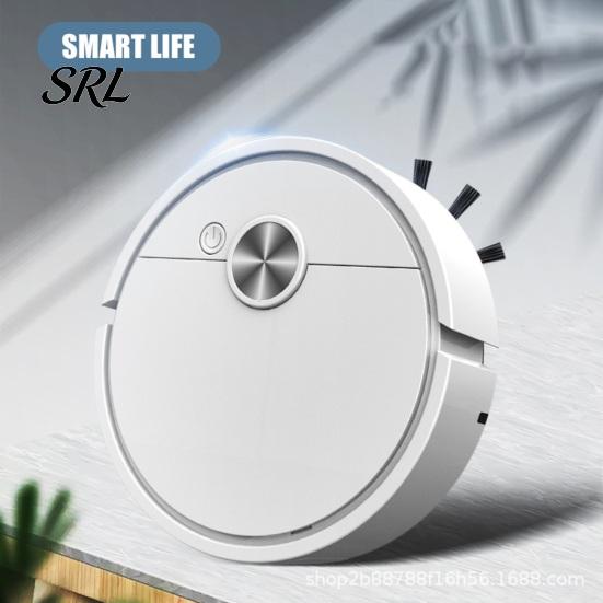 Kompaktowy Odkurzacz Samochodowy Mini Robot Sprzątający, 3 w 1 Odkurzacz Robotyczny z Funkcją Zamiatania i Mopowania, Różowy Cienki Bezprzewodowy Samoczynnie Ładujący się Mop do Domowego Twardego Podłogi