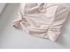 American Pure Style Strapless Shirred Pleated Slim-Fit Dress for Women