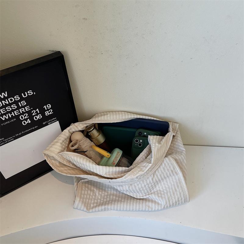 Tote Bag Women's Plaid Bag Large Capacity Shoulder Crossbody Bag