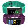 115 Plus Smart Waterproof Fitness Tracker: Color Screen, Heart Rate & Blood Pressure Monitor, Bluetooth Sync, Pedometer.