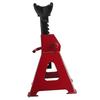 2/3 Ton Capacity Jack Stands Red Security Bracket Foldable Jack Stands Telescopic Design Adjustable Level Car Axle Jack Stands