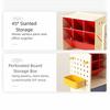 Large-Capacity Desktop Pen Holder Oblique Design Book Storage Rack Durable Desk Organizer  Home