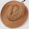 Panama Soft Straw Hat For Men Women Summer Breathable Travel Beach Hats Solid Wide Brim Sunscreen Hat