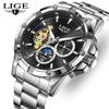 Men's High-End Multi-Functional Mechanical Fashion Watch – Stylish Business Wristwatch