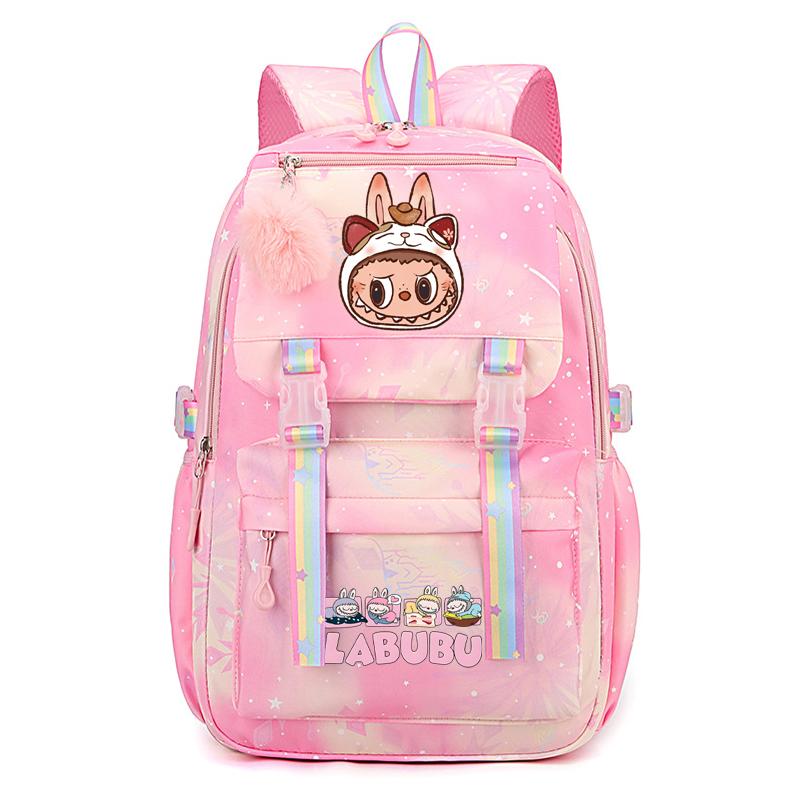 Cute Printed Backpack Teenger Student Kid Girl Boy Schoolbag Bookbag Women Large Capacity Waterproof Schoolbag Travel Bag