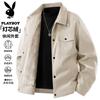 PLAYBOY Men's Corduroy Casual Loose Jacket