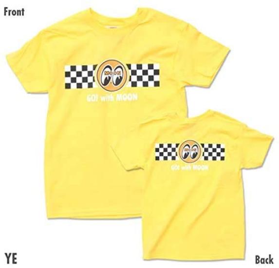 Kids Go with MOON T-shirt [TMC724YE-S] [Height 140cm]