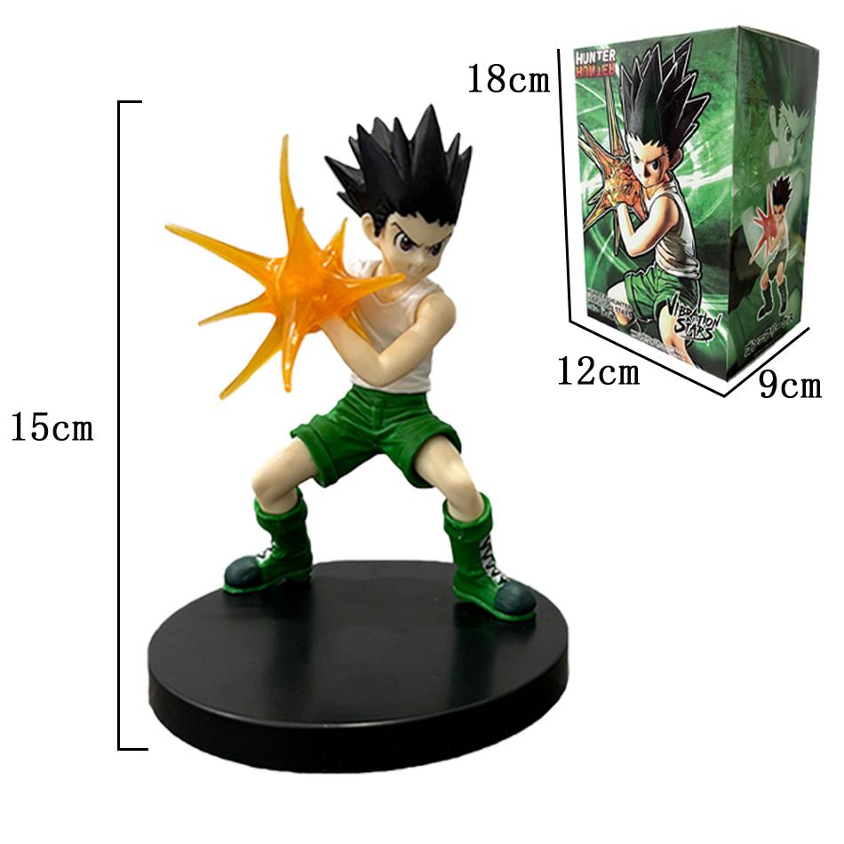 Hunter X Hunter 15-23cm Anime Figure Gon Freecss Alluka Zoldyck Action Figure Chrollo Lucilfer/Kurapika Figurine Model Toys Gift
