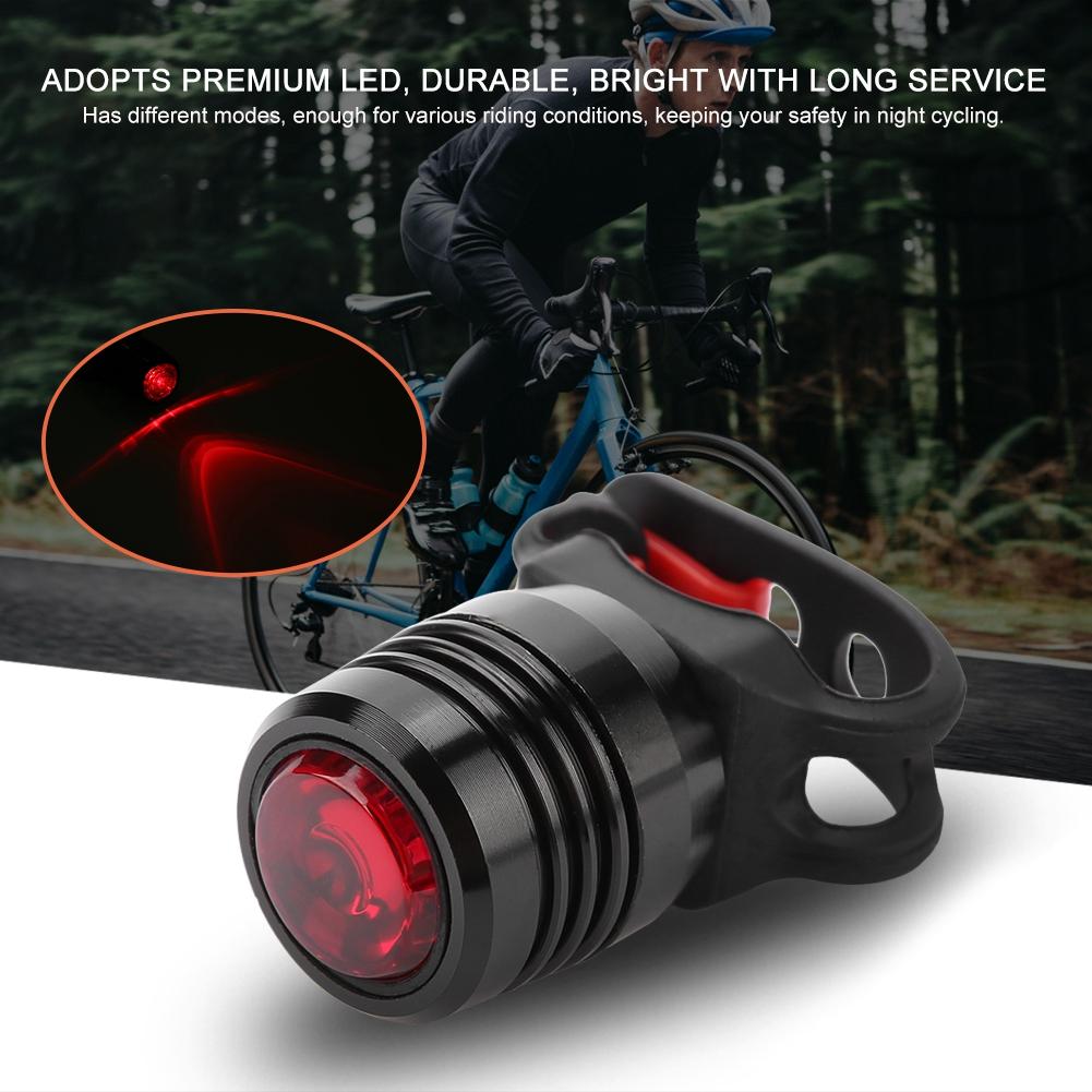 Outdoor Rechargeable Waterproof Bike Headlight Bicycle Rear Tail Front Light Helmet Lamp