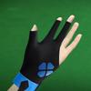 Billiard Gloves Open Finger Gloves Elastic Snooker Pool Gloves Adjustable Billiard Training Gloves for Men Women Left Hand