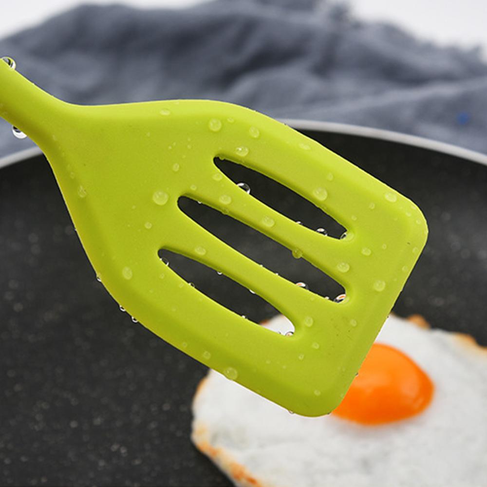 1PC Small Silicone Spatula for Household Cooking Stir Frying Kitchen Steak Spatula Pancake Spatula Kitchen Tools