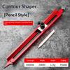 Adjustable Contour Scribe Ruler with Pencil Holder High Quality Material Profile Duplicator for Long Lasting Carpentry Woodworking Use