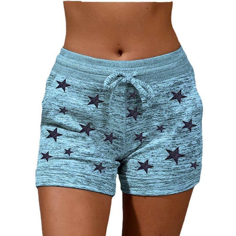 2023 Schnelltrocknende Stretch-Yoga-Shorts – Lässige Sport-Taillenshorts für Damen