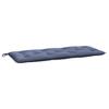 Vidaxl Garden Bench Cushions, 2 Pcs, Navy Blue, 120X50X7 Cm