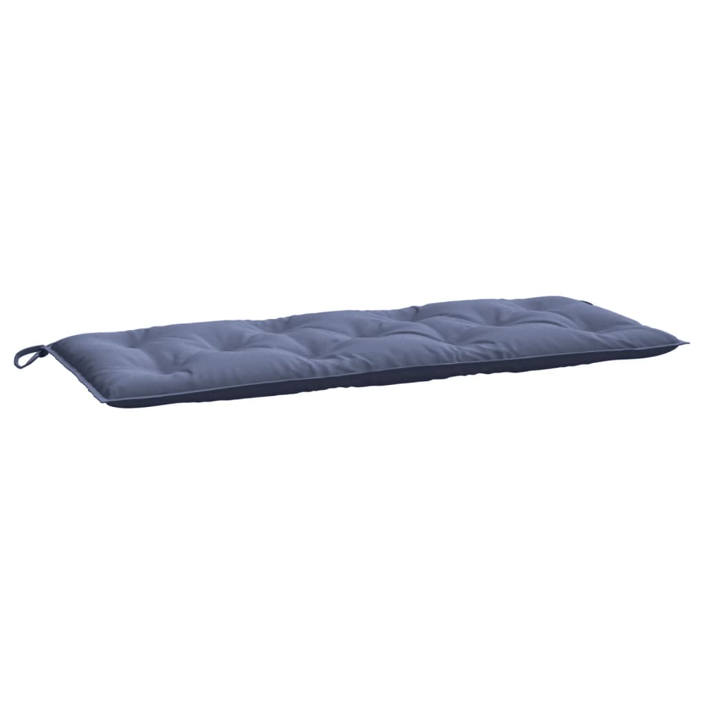 Vidaxl Garden Bench Cushions, 2 Pcs, Navy Blue, 120X50X7 Cm